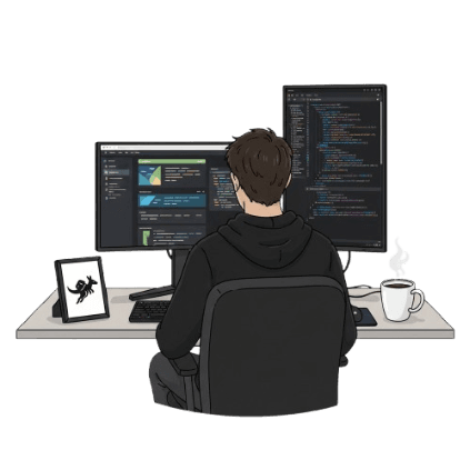 Developer working on GoJumpingJack